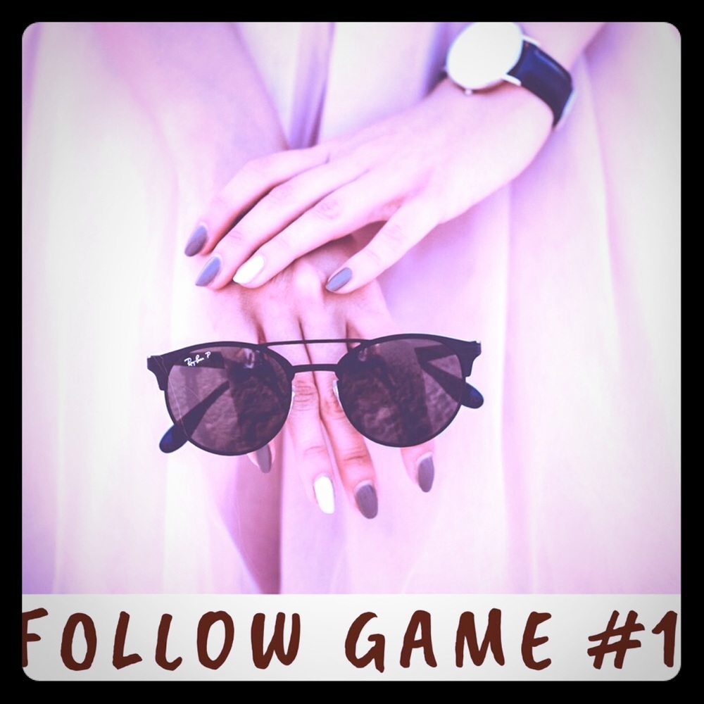 HELP ME! My FIRST FOLLOW GAME  🌺🌈🍀❣️